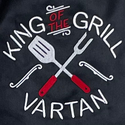 Apron - King of the Grill - Personalized with Embroidered Name