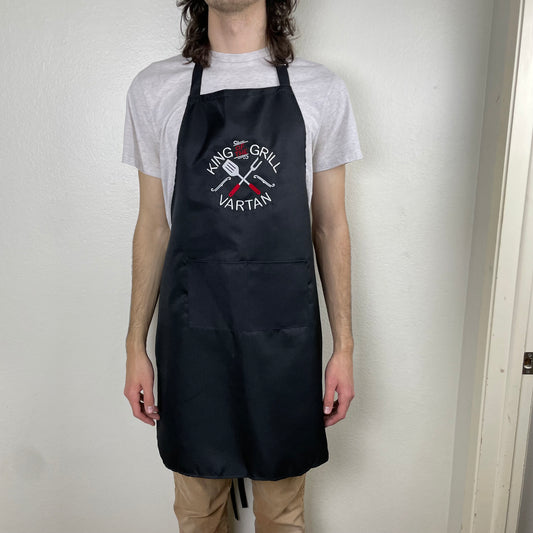 Apron - King of the Grill - Personalized with Embroidered Name